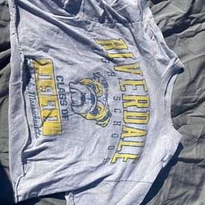 Riverdale crop top shirt size Medium for girls/women